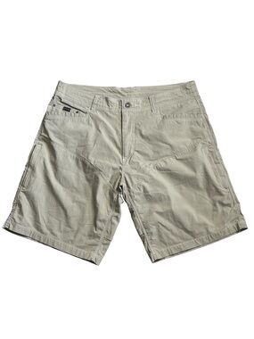 Kuhl Men's Flat Front Shorts in Light Khaki